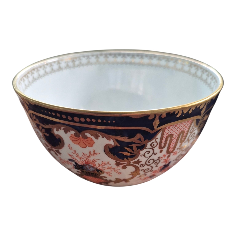 Antique Royal Crown Derby Imari 3788 Bowl From 1913